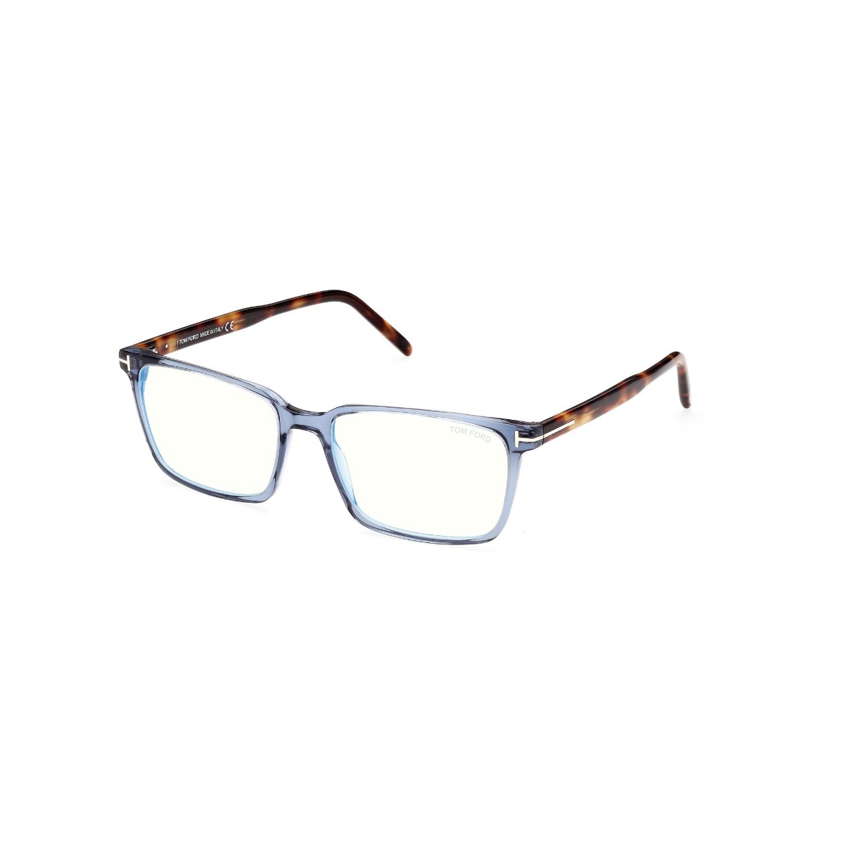 Tom Ford - TF5802 090 Crystal Blue-Tortoise