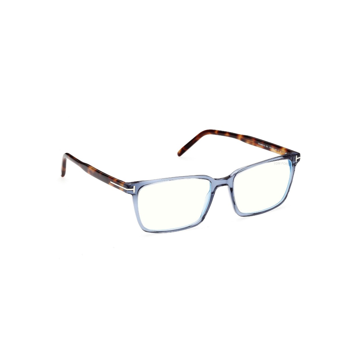 Tom Ford - TF5802 090 Crystal Blue-Tortoise