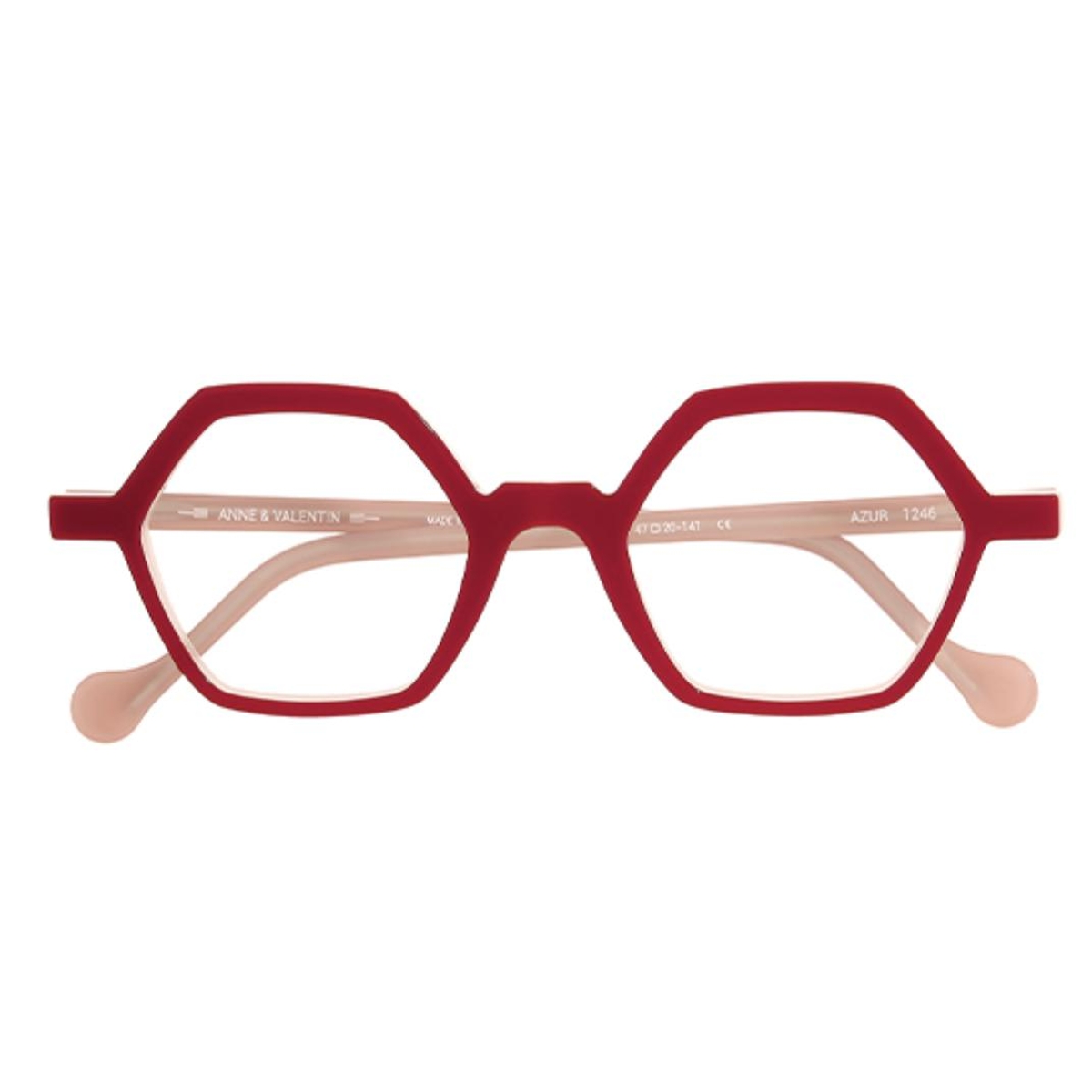 Anne et Valentin - Azur 1246 Red/Pink