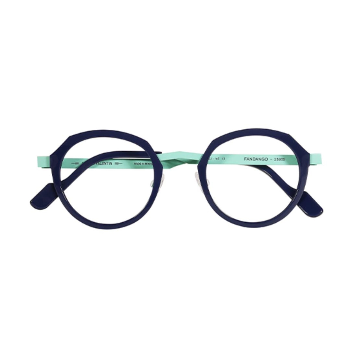 Anne et Valentin - Fandango 23B05 Teal-Blue