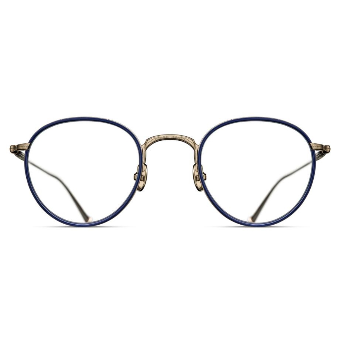 Matsuda - M3085-I BG-NVY Brushed Gold-Navy