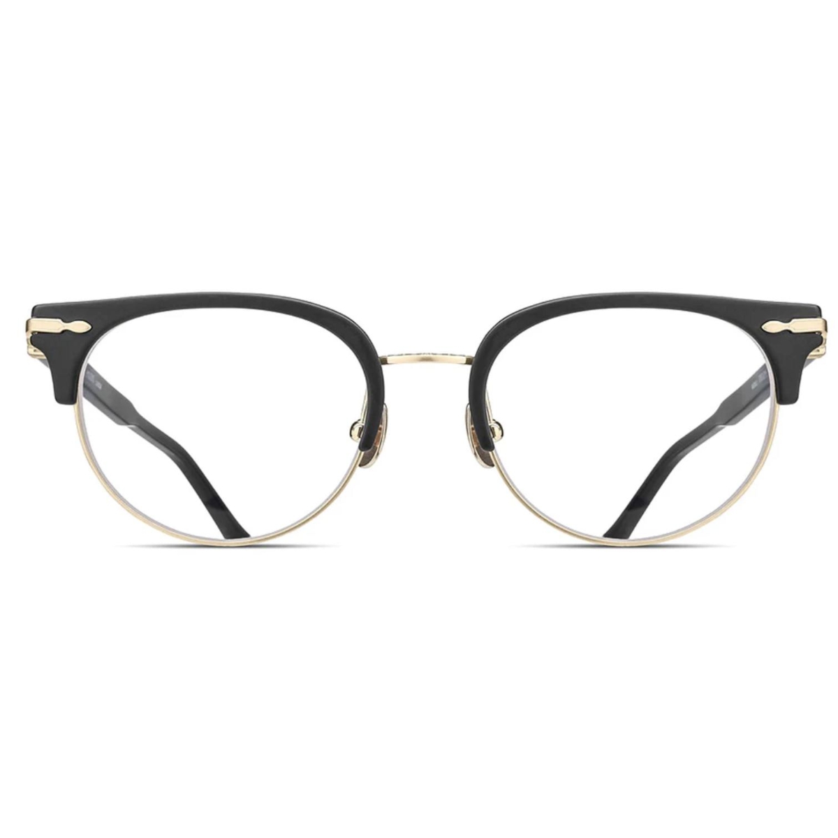 Matsuda - M2061 MBK-BG Matte Black-Brushed Gold