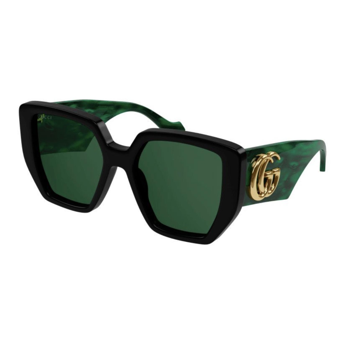 Gucci - GG0956S 001 Black-Green-Green