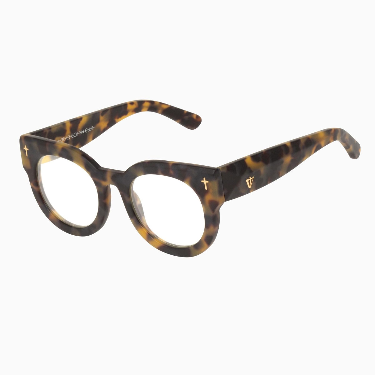 Valley Eyewear - A Dead Coffin Club S0123-CLR Matte Tortoise