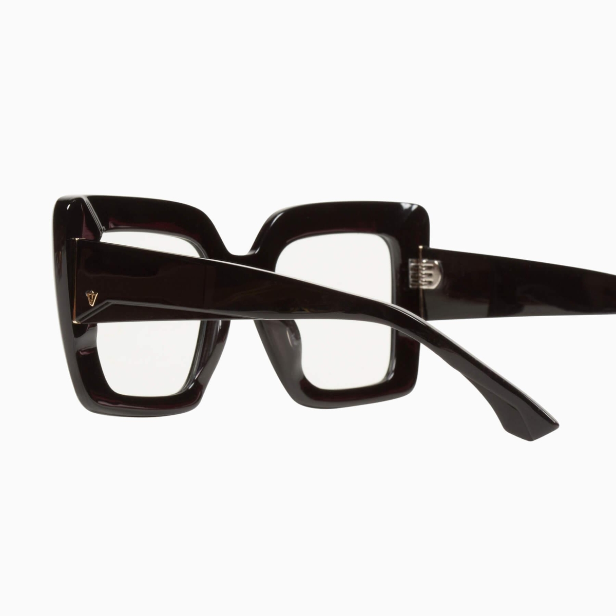 Valley Eyewear - Amour S0564-CLR Gloss Black/Clear Blue Blocker Lens