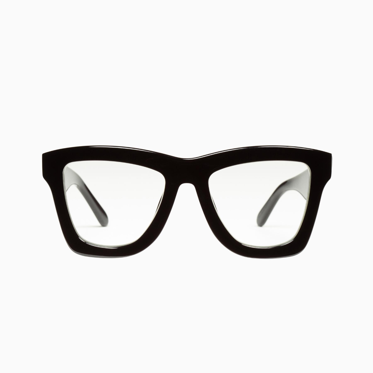 Valley Eyewear - DB II S0278-CLR Gloss Black/Clear Lens