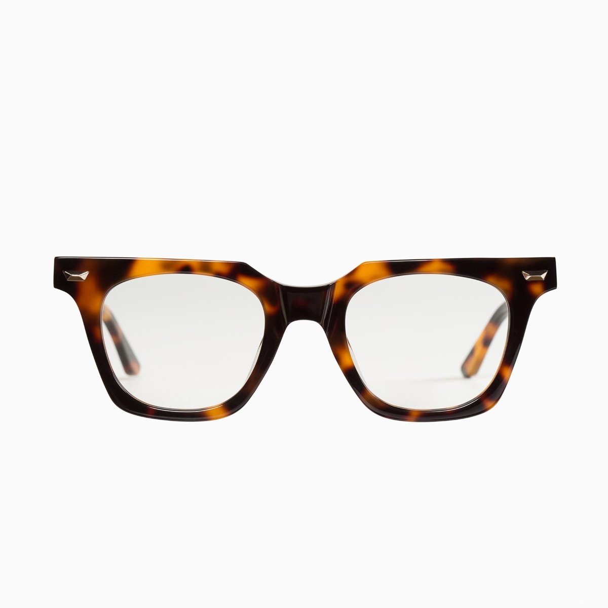 Valley Eyewear - Dylan Kain S0523-CLR Vintage Tort w.24k Gold Metal Trim