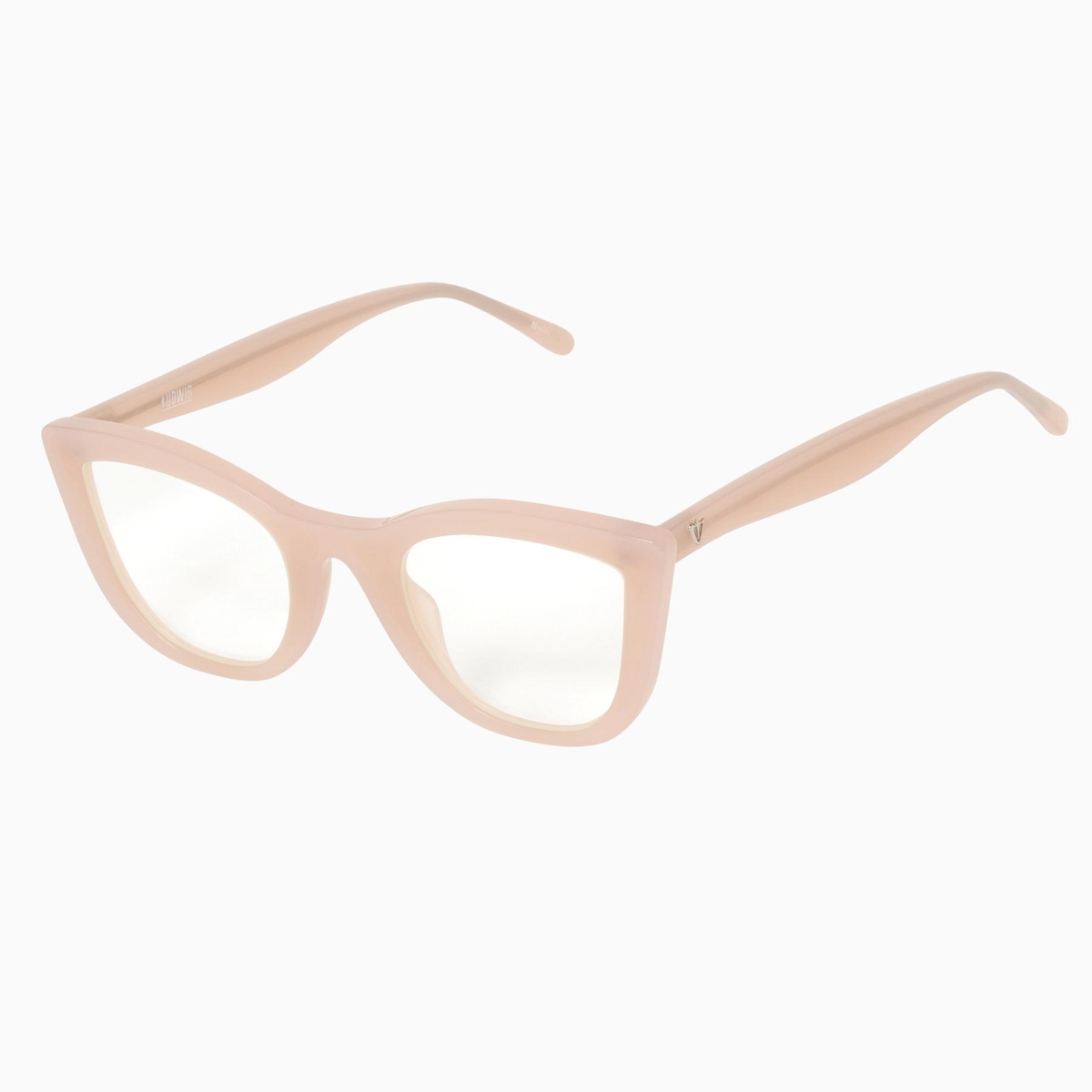 Valley Eyewear - Ludwig S0215-CLR Baby Pink/Clear Lens