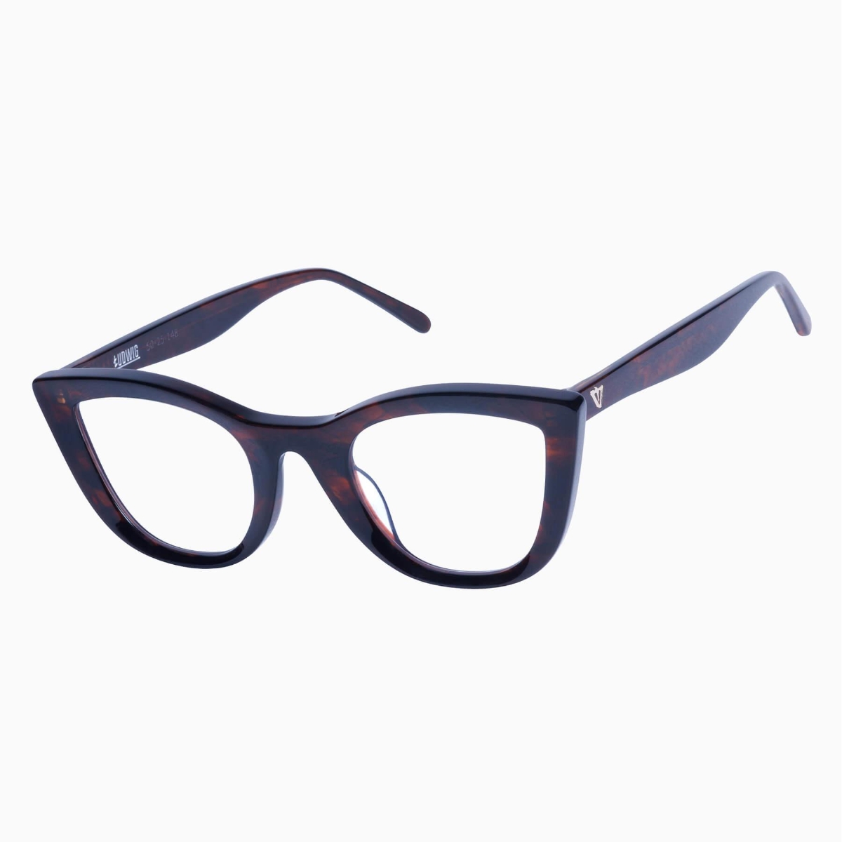 Valley Eyewear - Ludwig S0725-CLR Tobacco Tortoise/ Clear Lens