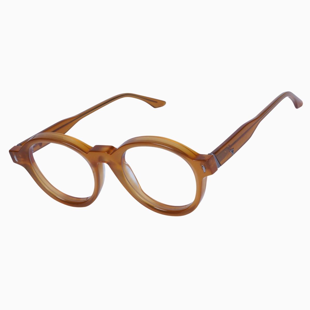 Valley Eyewear - Motel S0746-CLR Orche w. Silver Metal