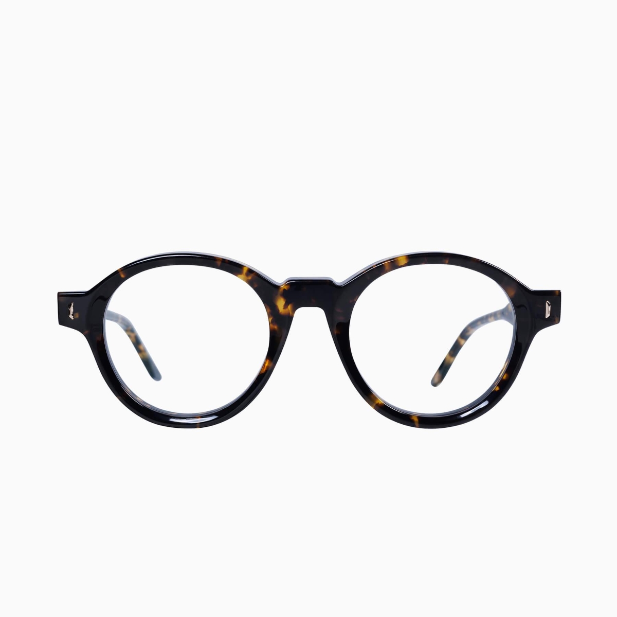 Valley Eyewear - Motel S0744-CLR Clear Tortoise w.24K Gold/Clear Lens