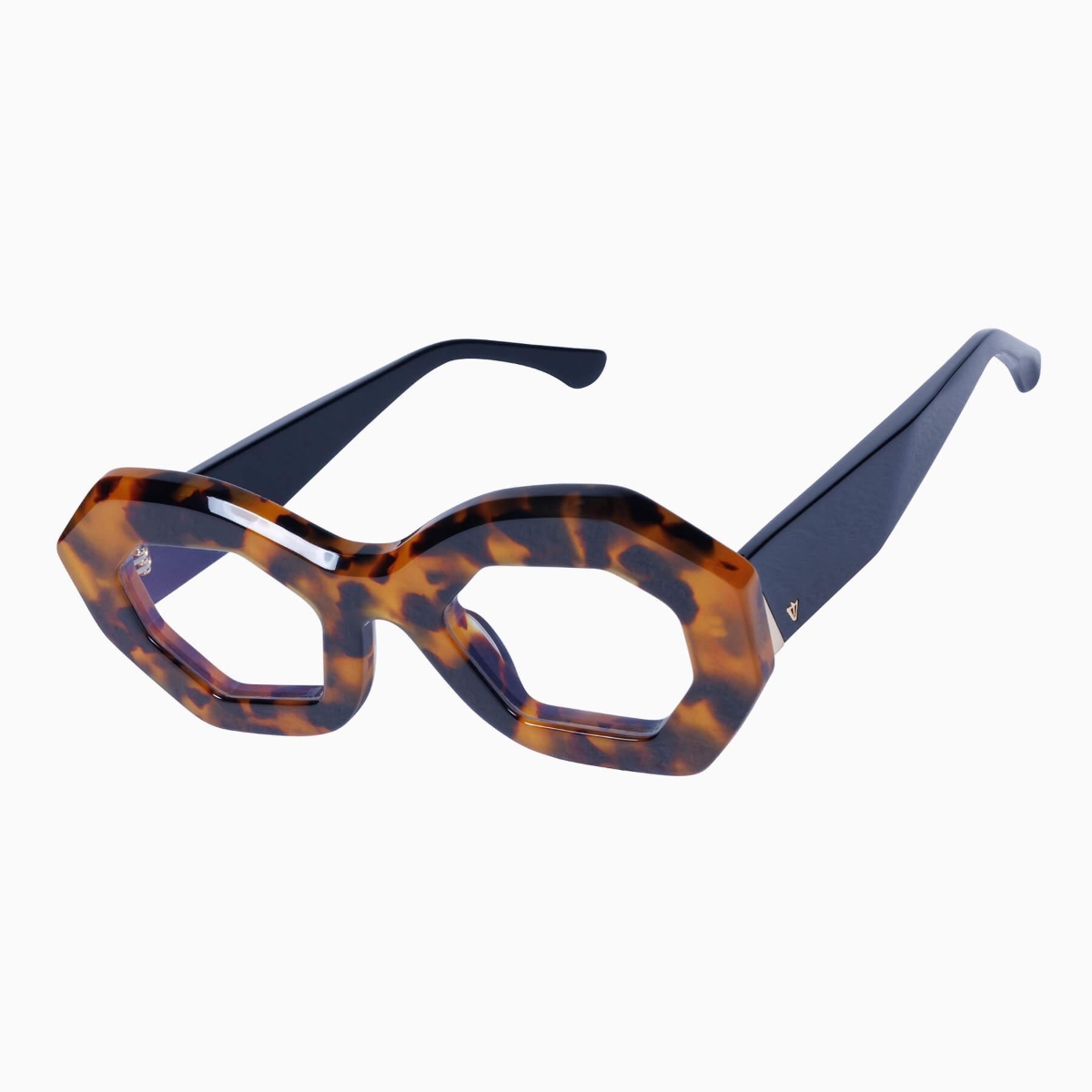 Valley Eyewear - Opera null Honey Tort/Black Temples w/Gold Metal