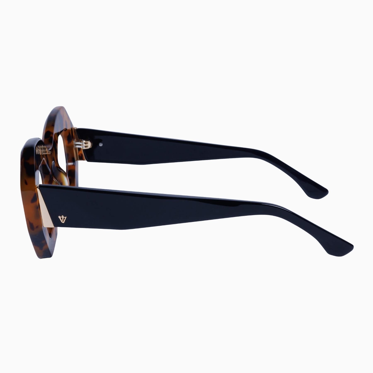 Valley Eyewear - Opera null Honey Tort/Black Temples w/Gold Metal