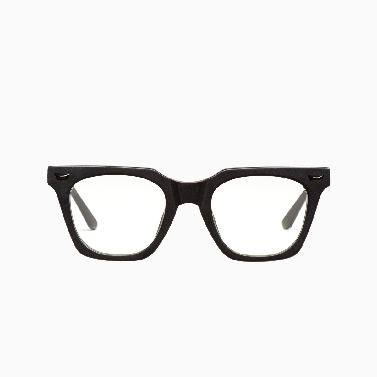 Valley Eyewear - Prisoner S0458 Matte Black w/ Gloss Black Metal Trim