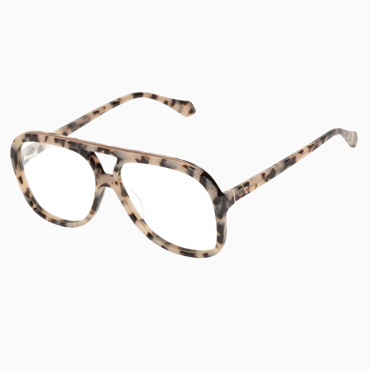 Valley Eyewear - Bang S0494 Ivory Tort w/ Rose Gold Metal Trim