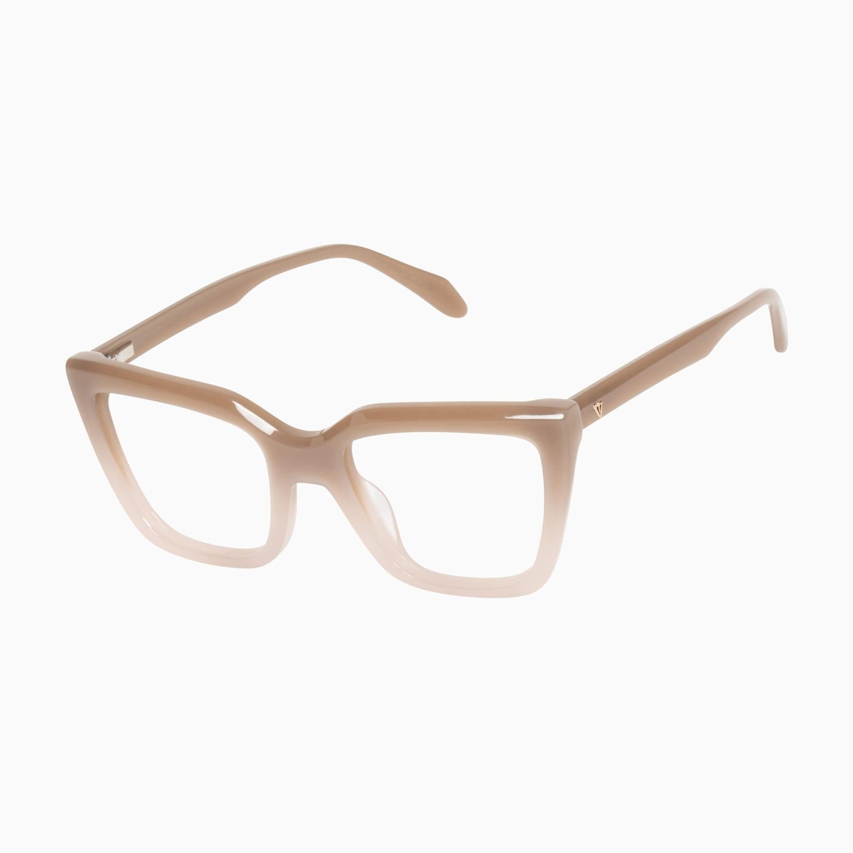 Valley Eyewear - Legion S0584-CLR Toffee Fade to Ivory/Clear Blue Blocker Lens