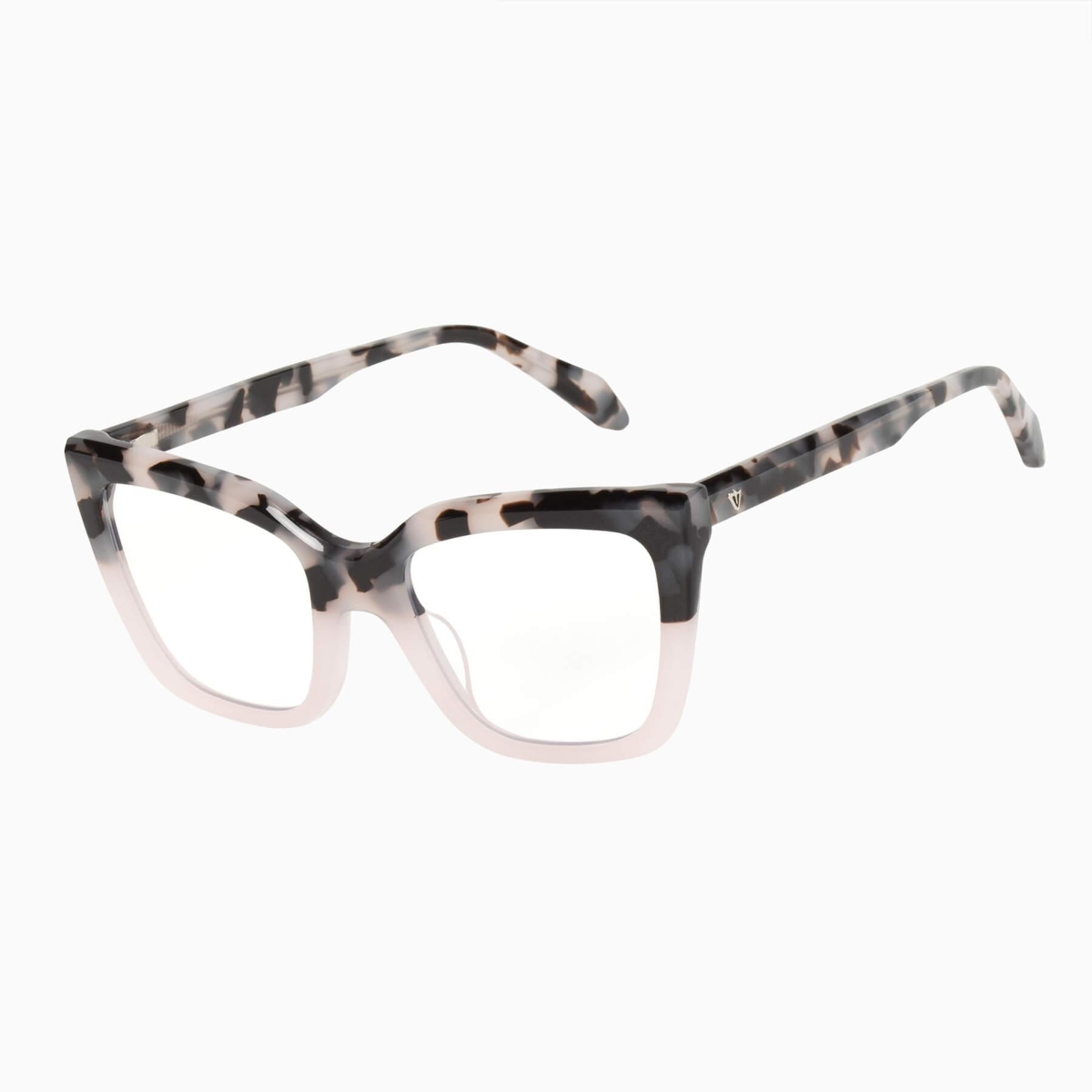 Valley Eyewear - Legion S0638-CLR Baby Pink Tortoise to Baby Pink/Clear Lens