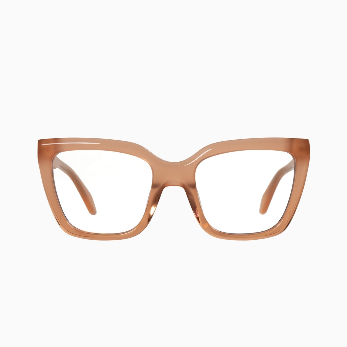 Valley Eyewear - Legion S0639-CLR Frosted Tangerine Fade to Tangerine/Clear Lens