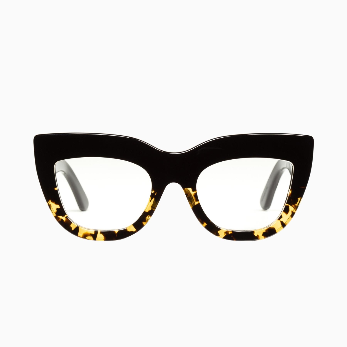 Valley Eyewear - Marmont S0462-clr Black to Tortoise/Clear Lens