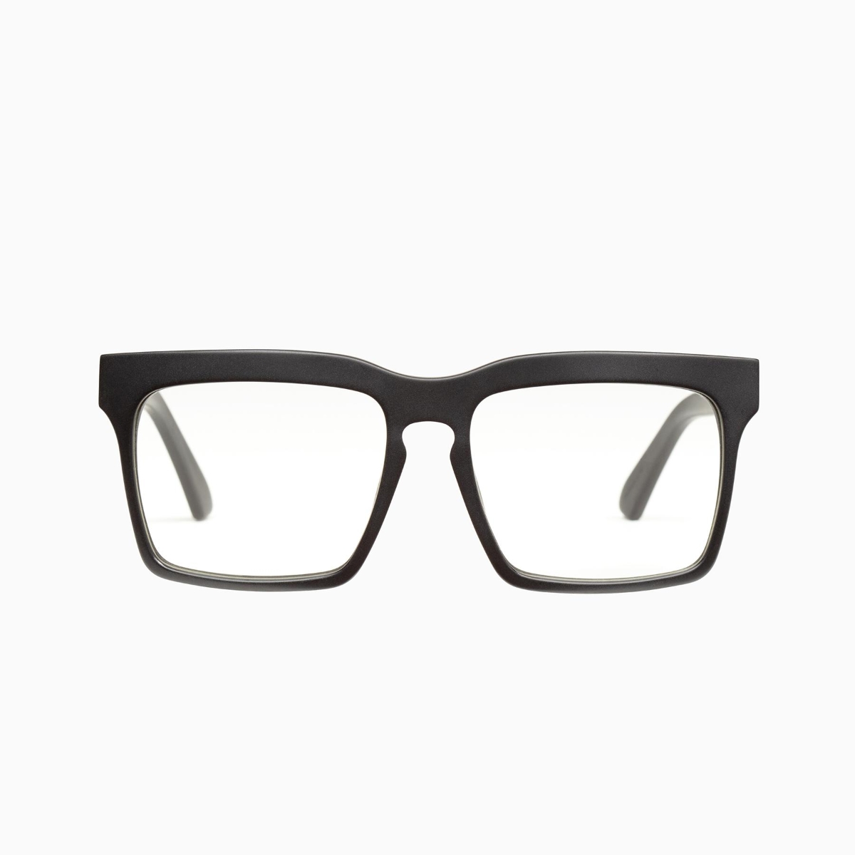 Valley Eyewear - Meniscus S0328-CLR Matte Black/Clear Lens