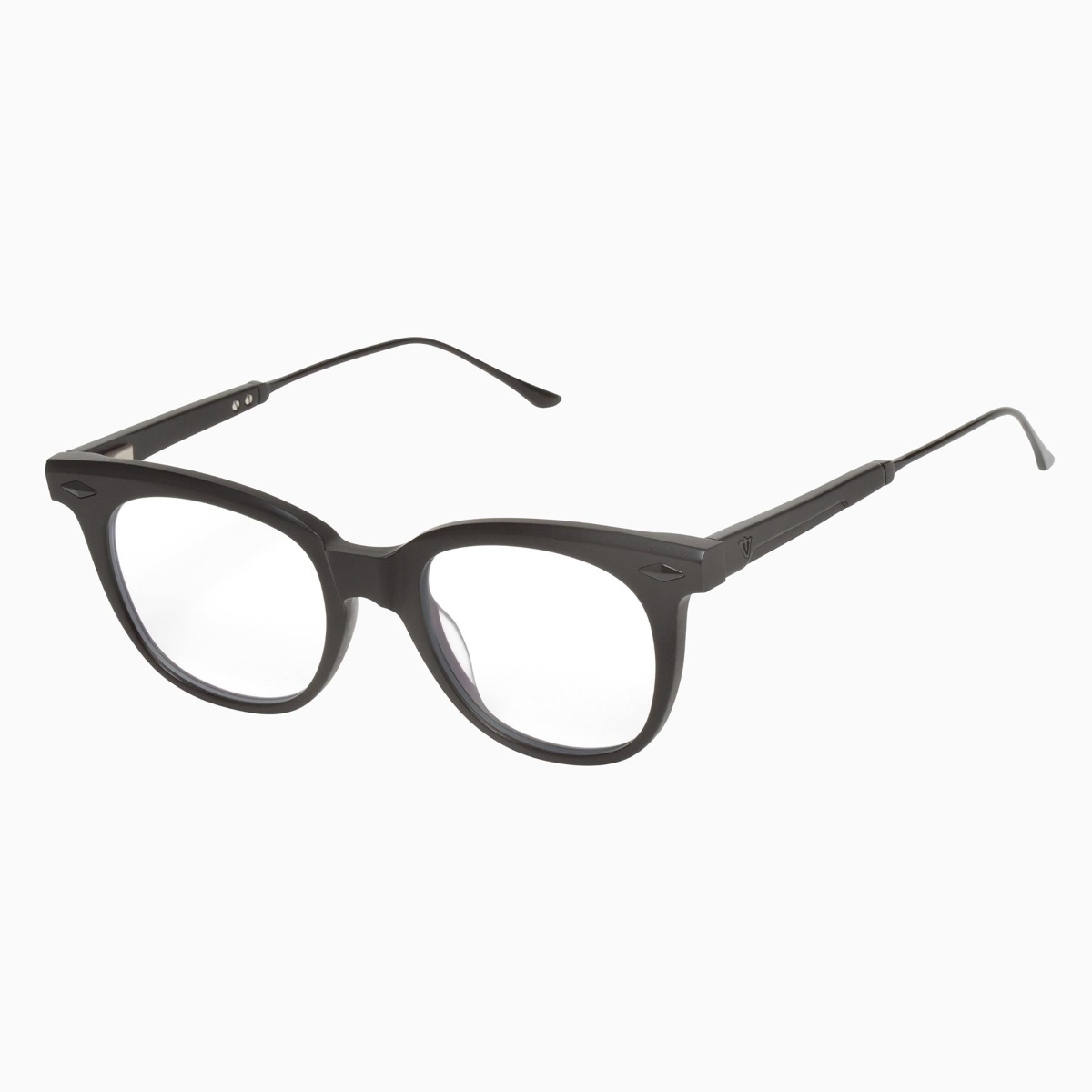 Valley Eyewear - Mercy S0539 Matte Black w.Gloss Black Metal Trim