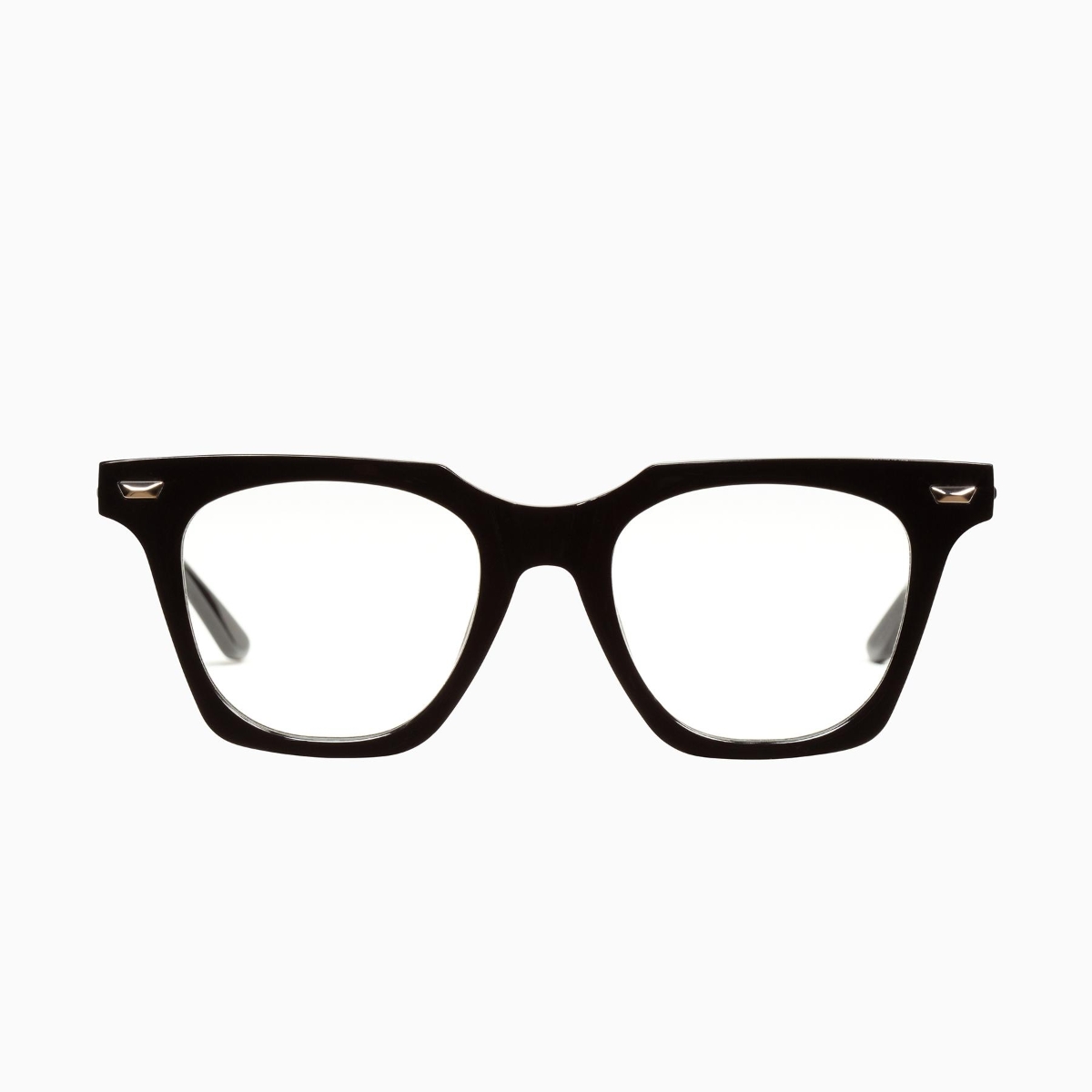 Valley Eyewear - Prisoner II S0487 Gloss Black w/ Silver Metal Trim