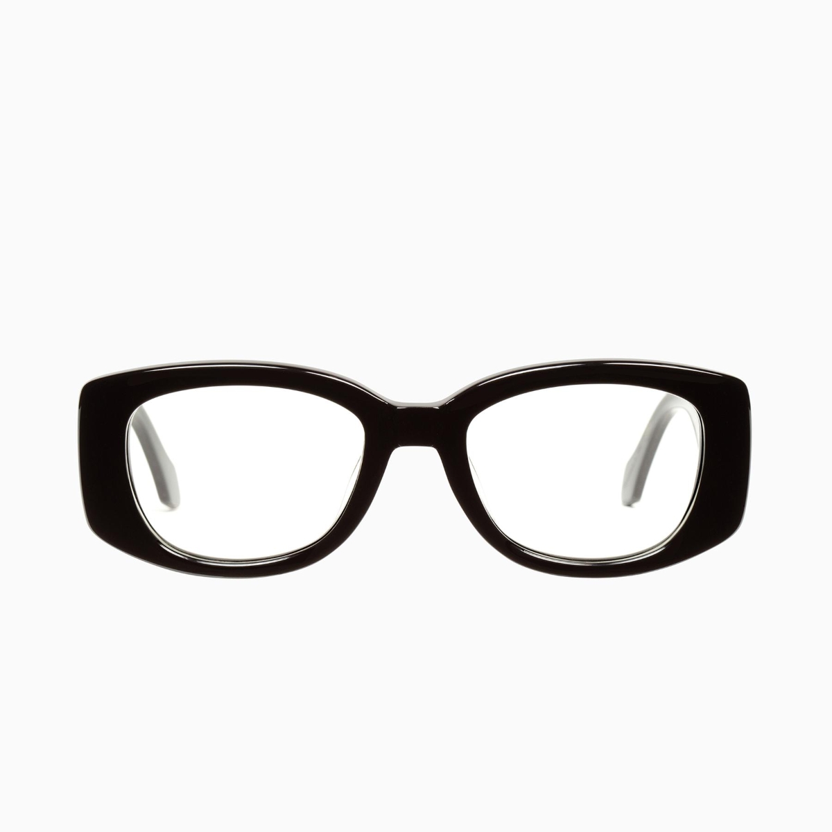 Valley Eyewear - Sid S0499 Gloss Black w.Gold Metal Trim