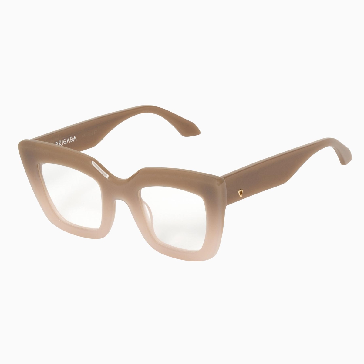 Valley Eyewear - Brigada S0501-CLR Toffee Fade to Ivory