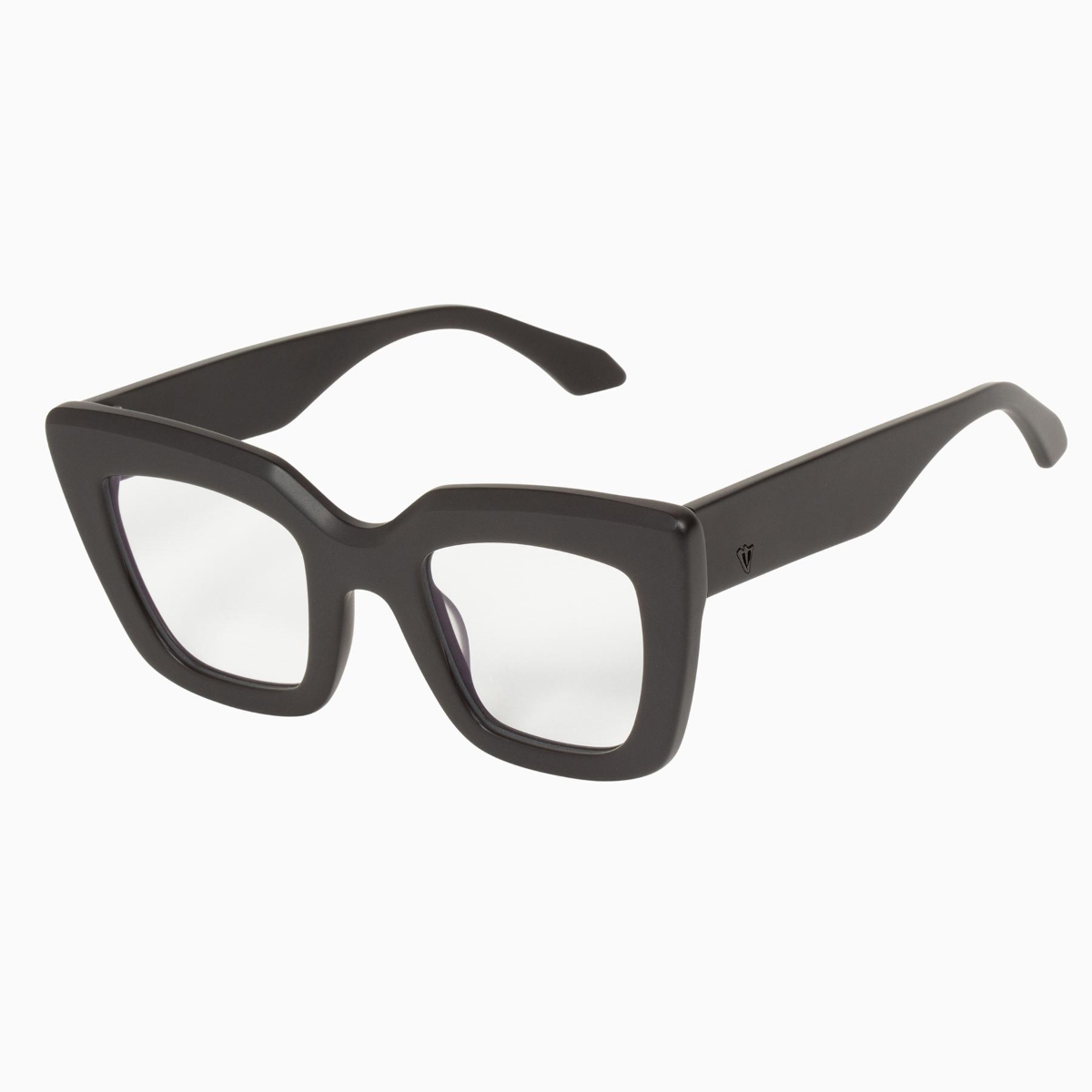 Valley Eyewear - Brigada S0517-CLR Matte Black/Clear Lens