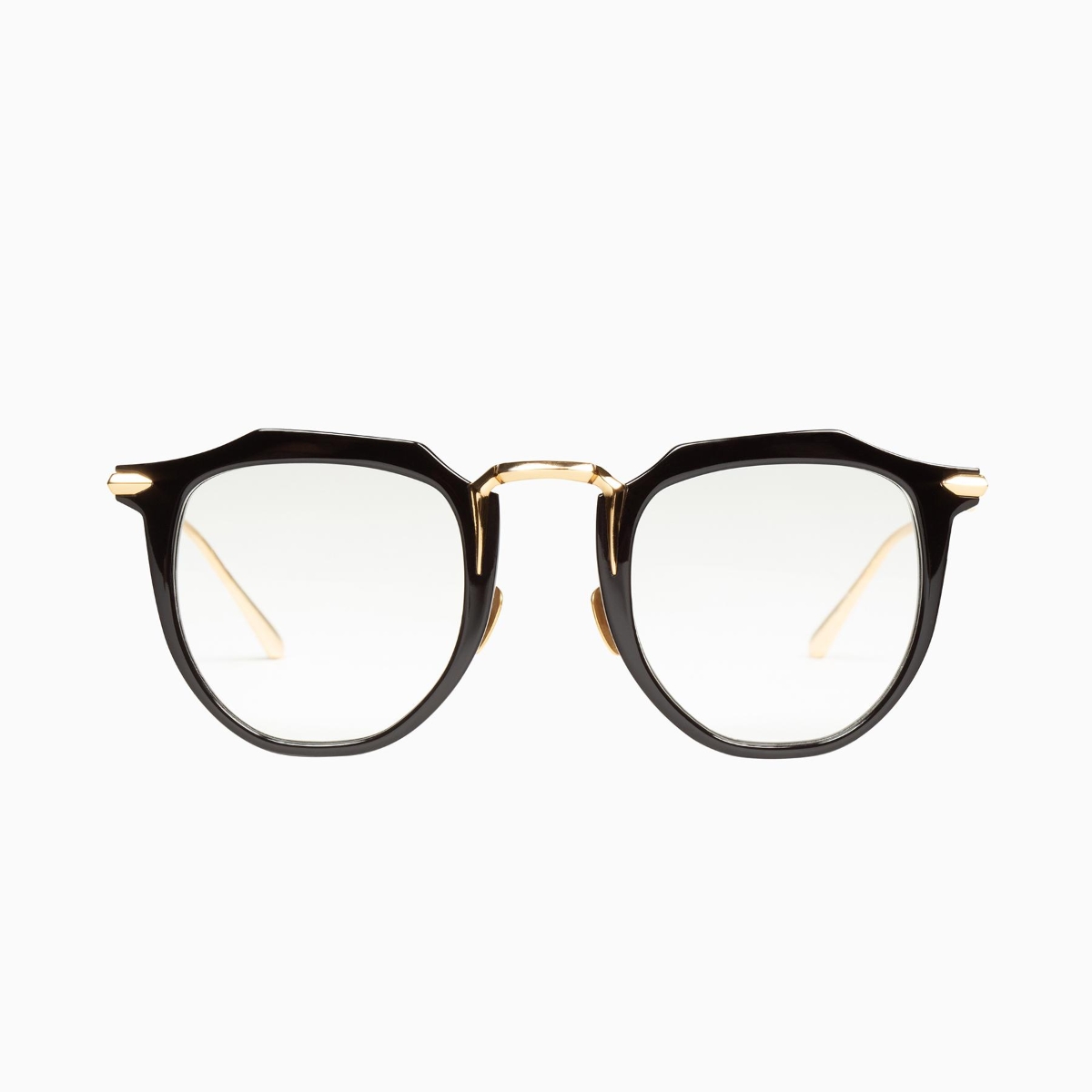 Valley Eyewear - Chateau S0356 Gloss Black w.Gold Titanium Trim