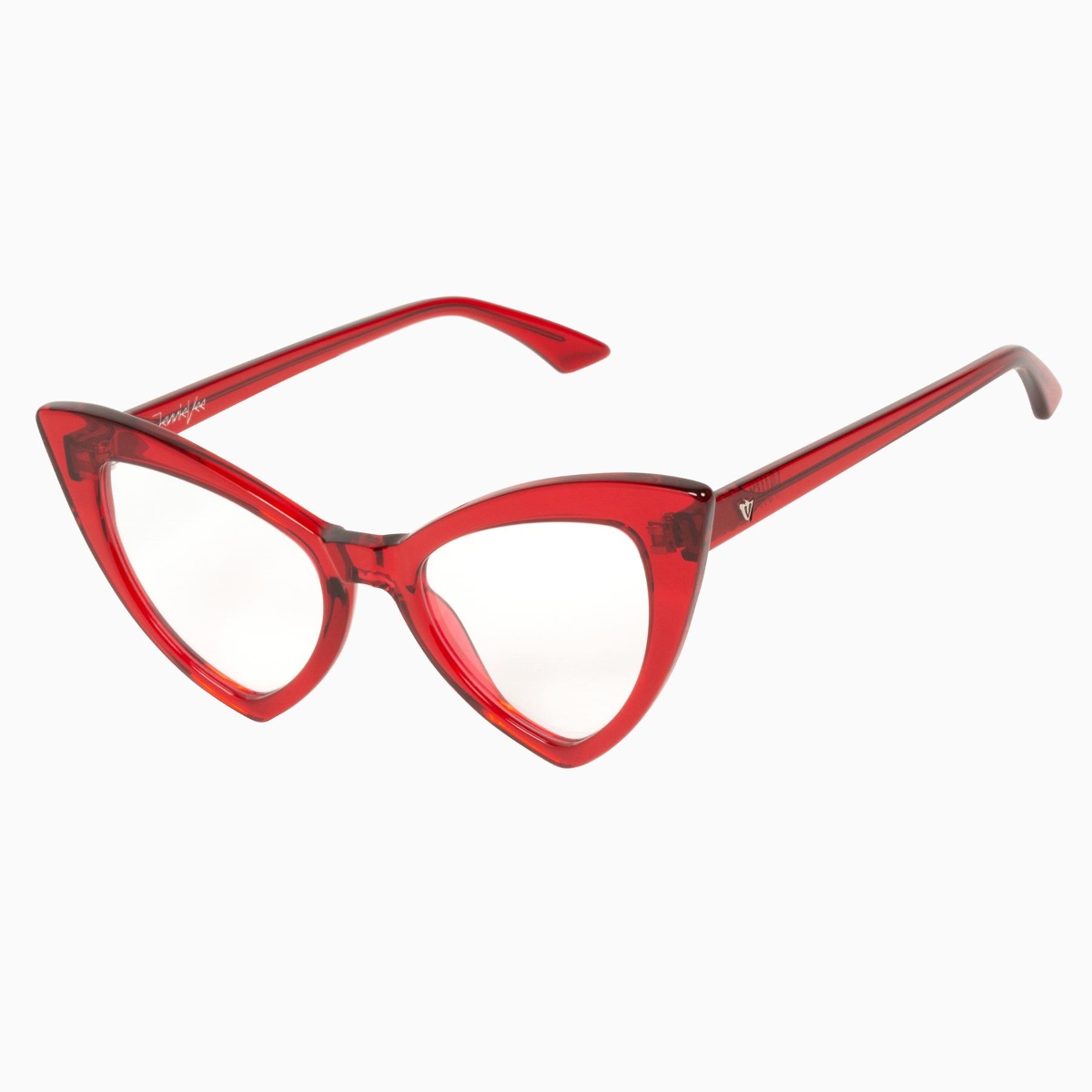 Valley Eyewear - Jennie Vee S0480 Transparent Red