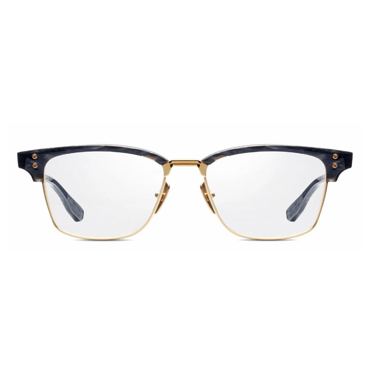 Dita - Statesman 6 03 Dark Grey Swirl-Yellow Gold-Black Iron