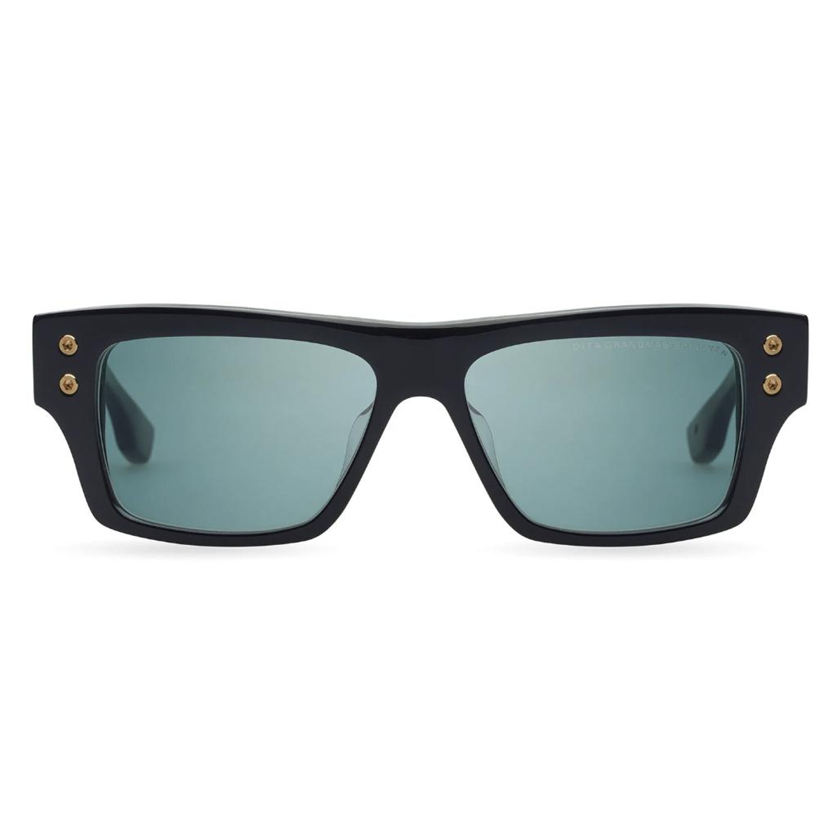 Dita - Grandmaster-Seven 01 Black-Yellow Gold w/ Dark Turquoise