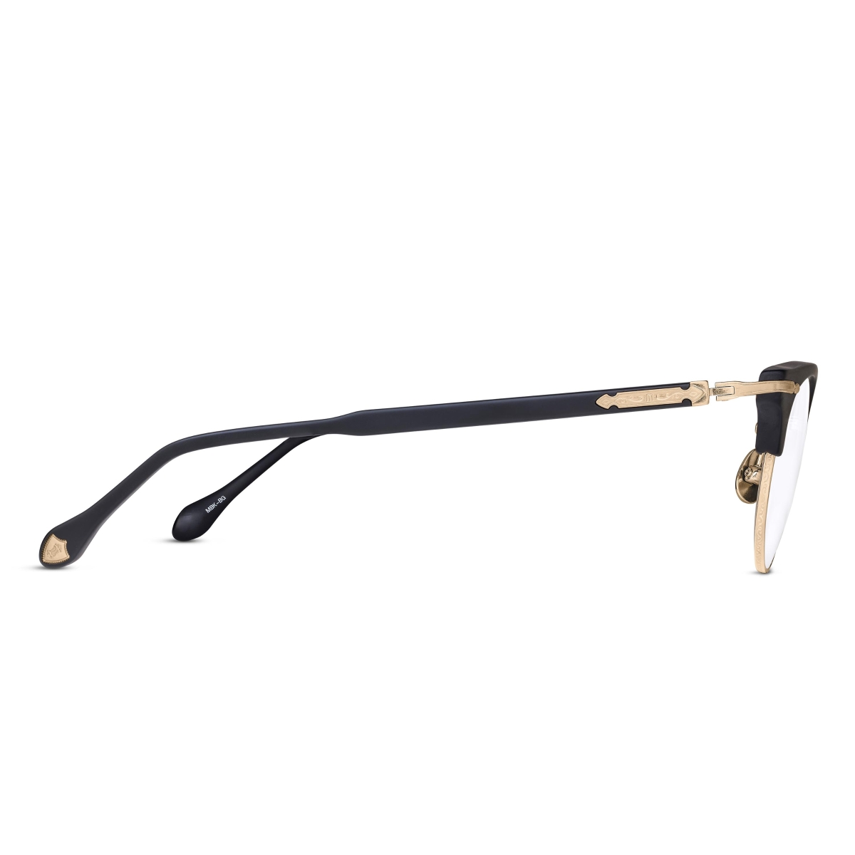 Matsuda - M2061 MBK-BG Matte Black-Brushed Gold