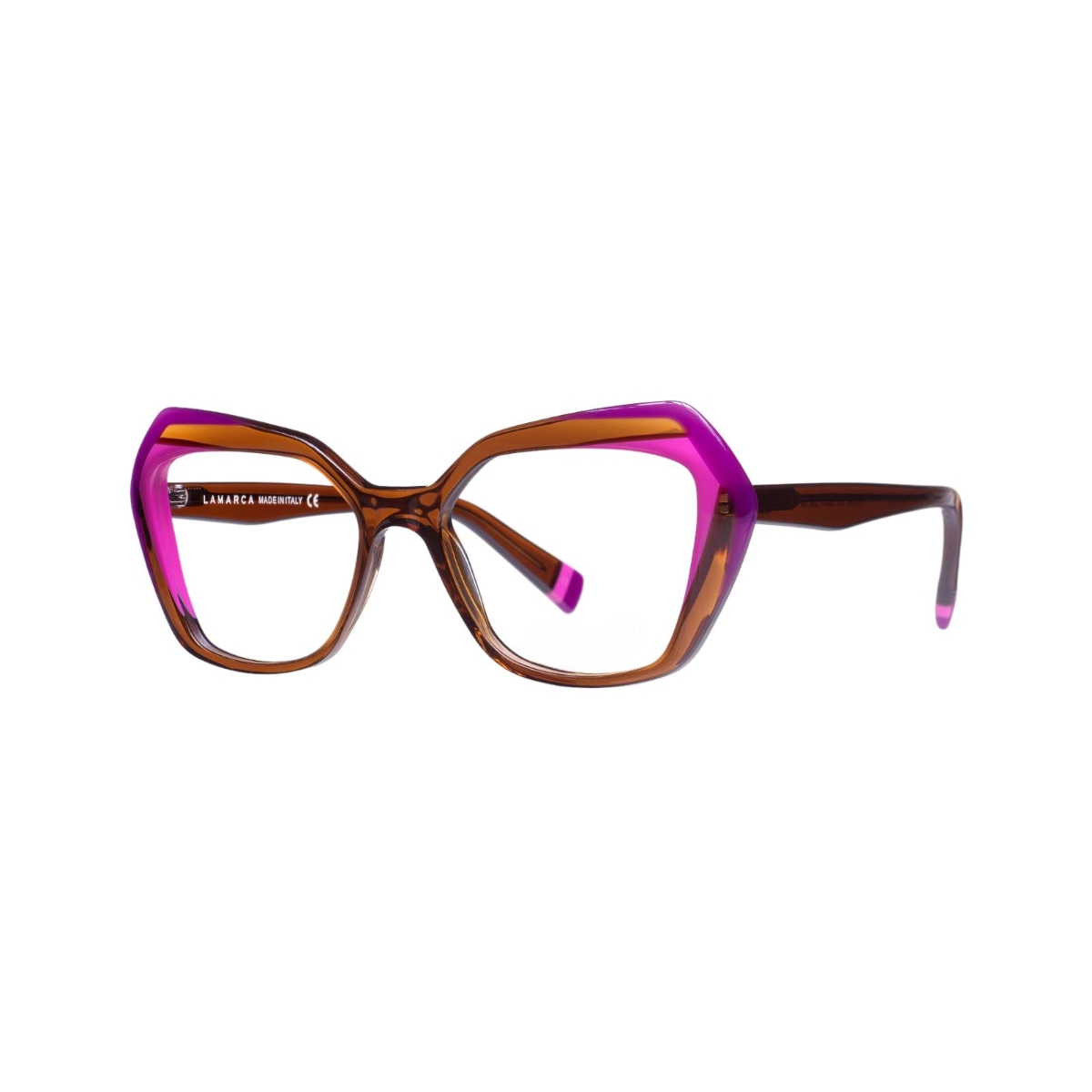 Ottica Veneta | LaMarca - Fusioni 143 03 Translucent Amber & Purple