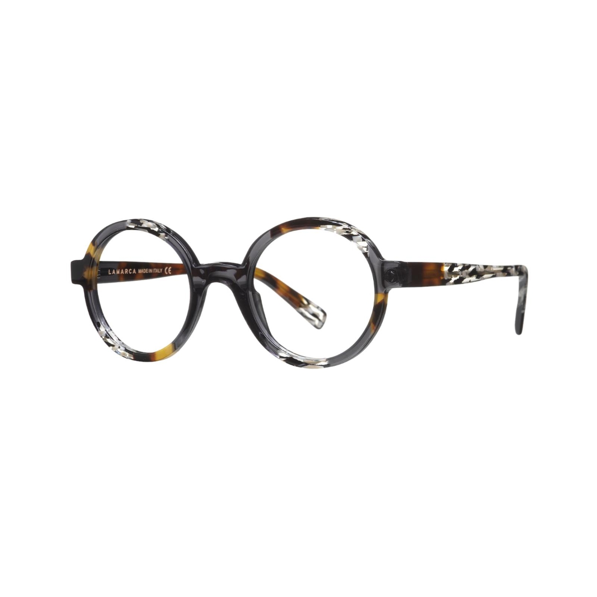 Ottica Veneta | LaMarca - Mosaico 28 11 Grey, Light Amber & White/Clear