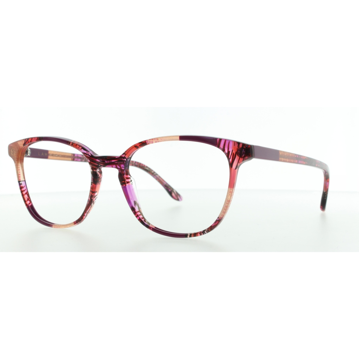 Ottica Veneta | LaMarca - Mosaico 41 08 Purple, Vintage Pink & Marbled Burgundy