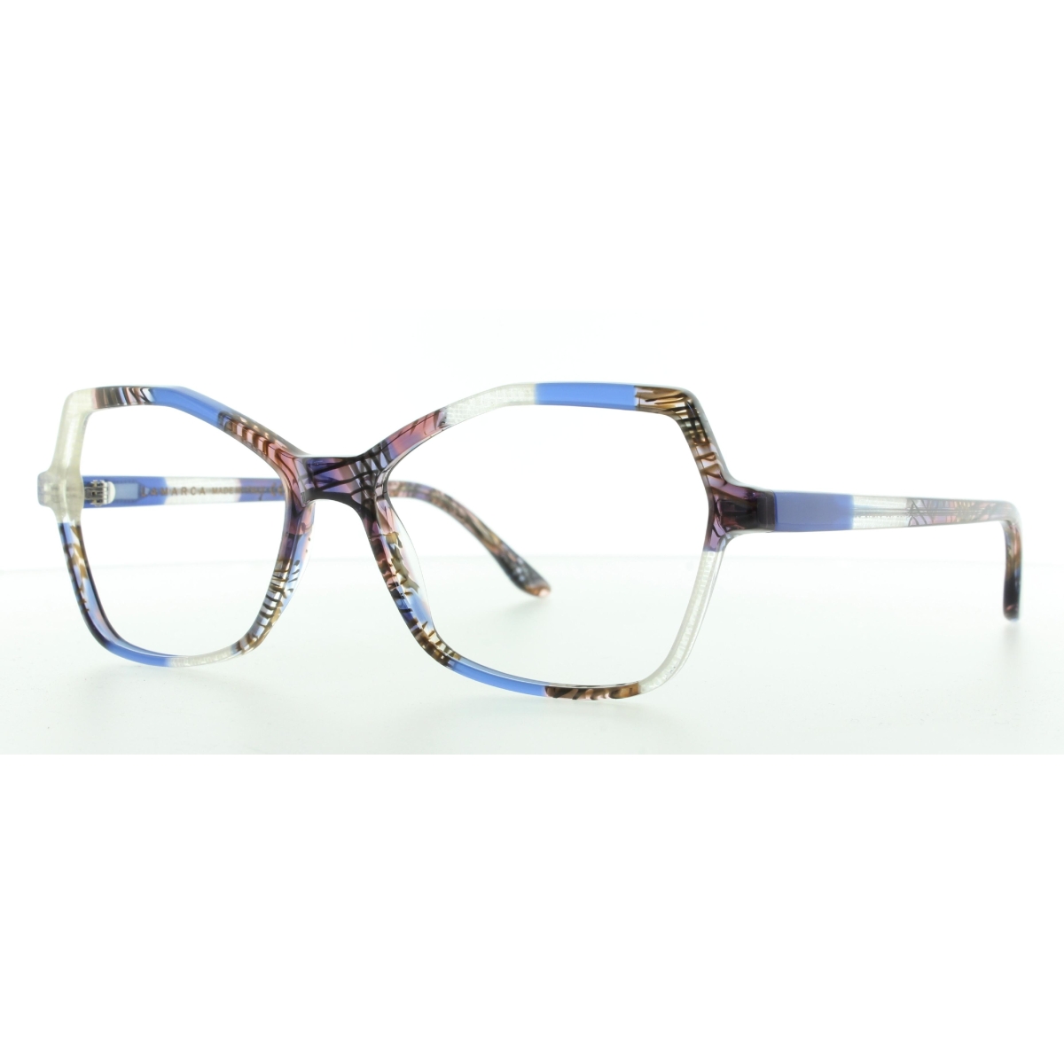 Ottica Veneta | LaMarca - Mosaico 109 02 Marbled Brown, Blue & Clear