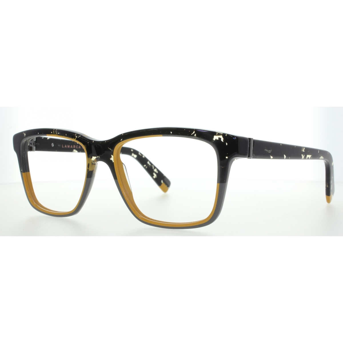 Ottica Veneta | LaMarca - Policromie 34 05 Marbled Black & Yellow