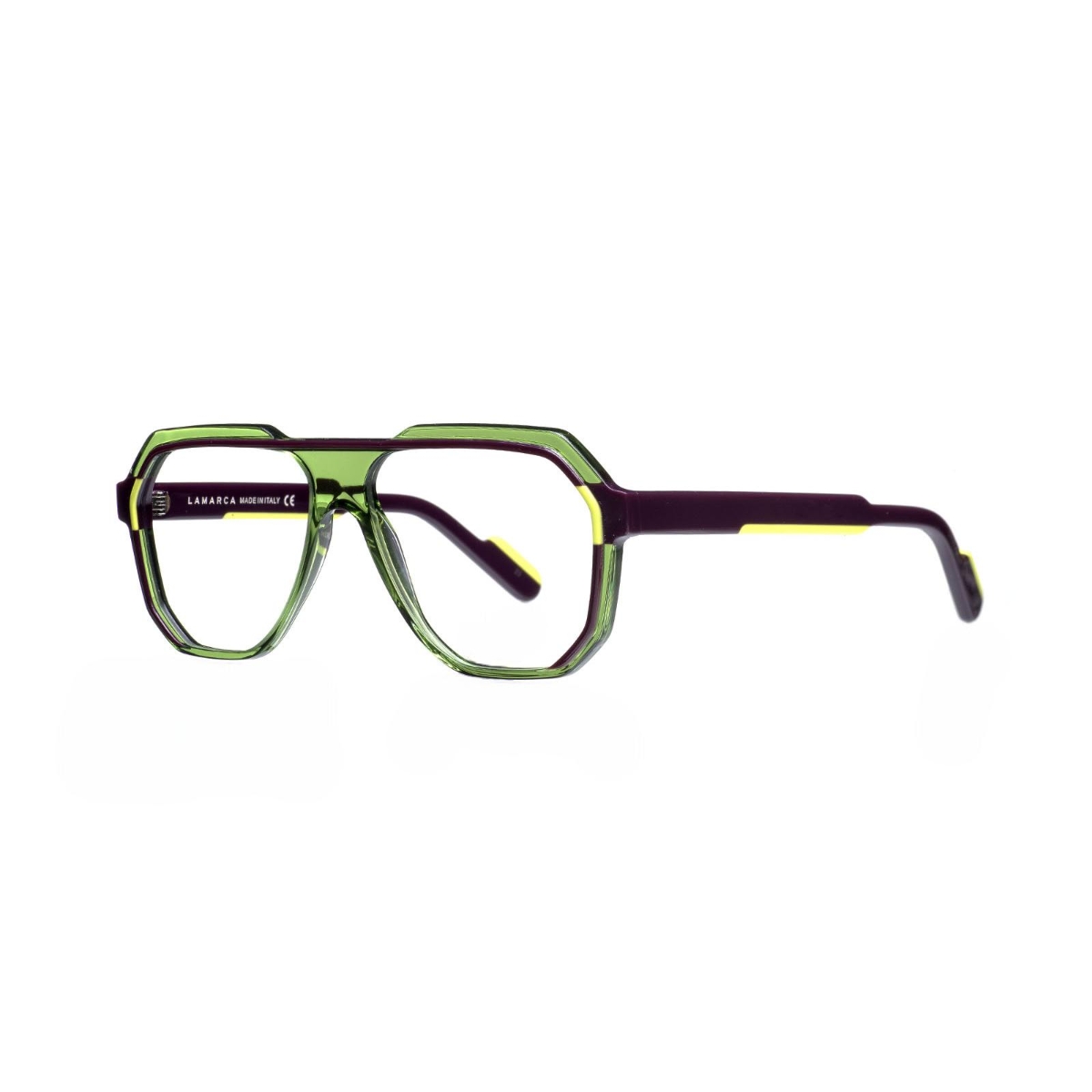 Ottica Veneta | LaMarca - Policromie 140 03 Translucent Green & Purple