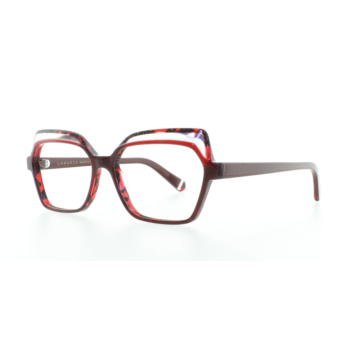 Ottica Veneta | LaMarca - Profili 117 02 Dark Burgundy-Marbled Red