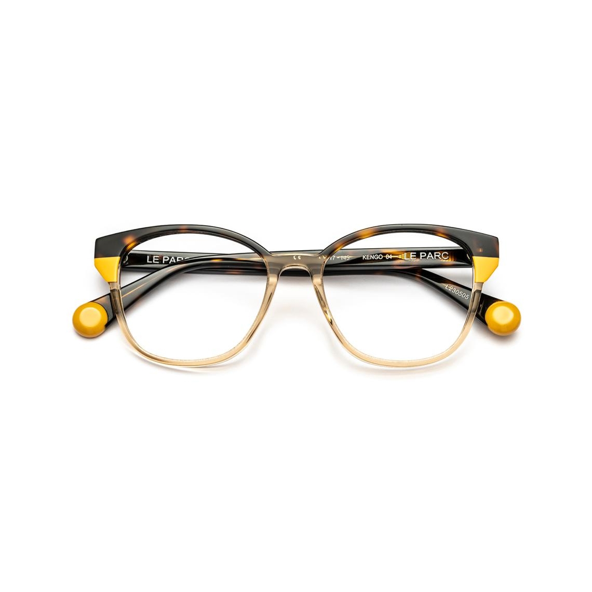 LE PARC - Kengo 04 Tortoise/Transparent Yellow