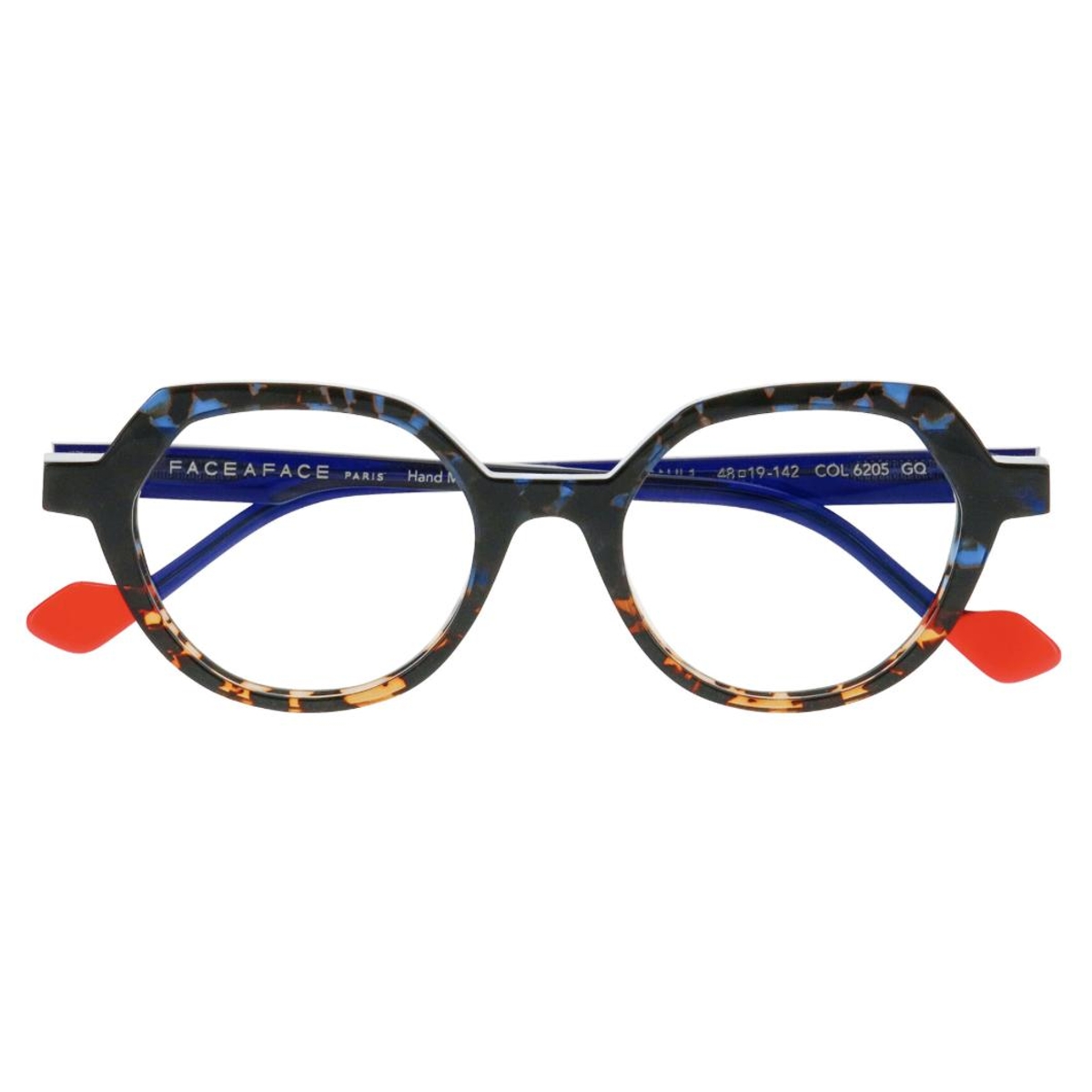 Face a Face - Kanji 1 6205 Blue/Tortoise/Clear