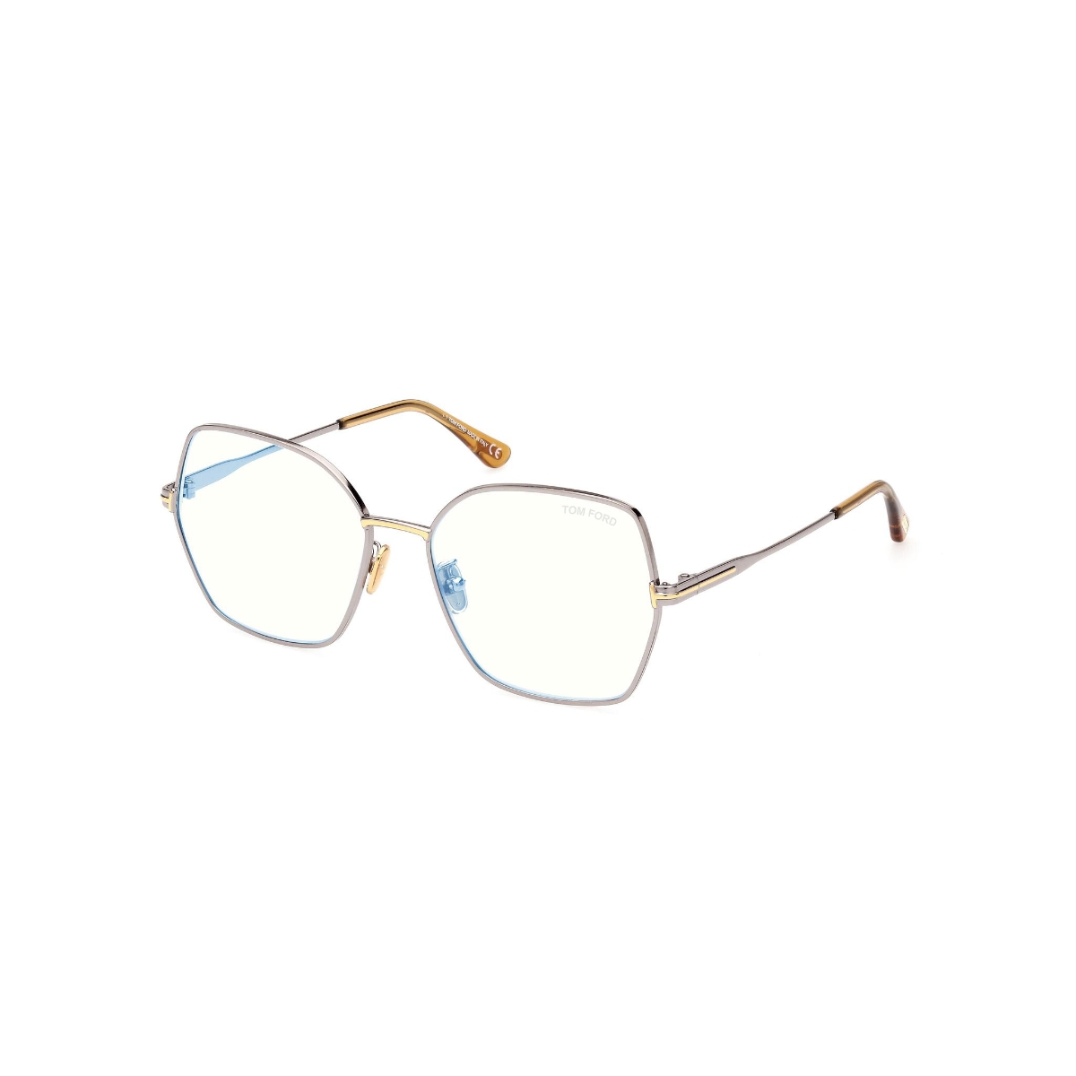 Tom Ford - TF5876-B 014 Gold/Silver/Brown