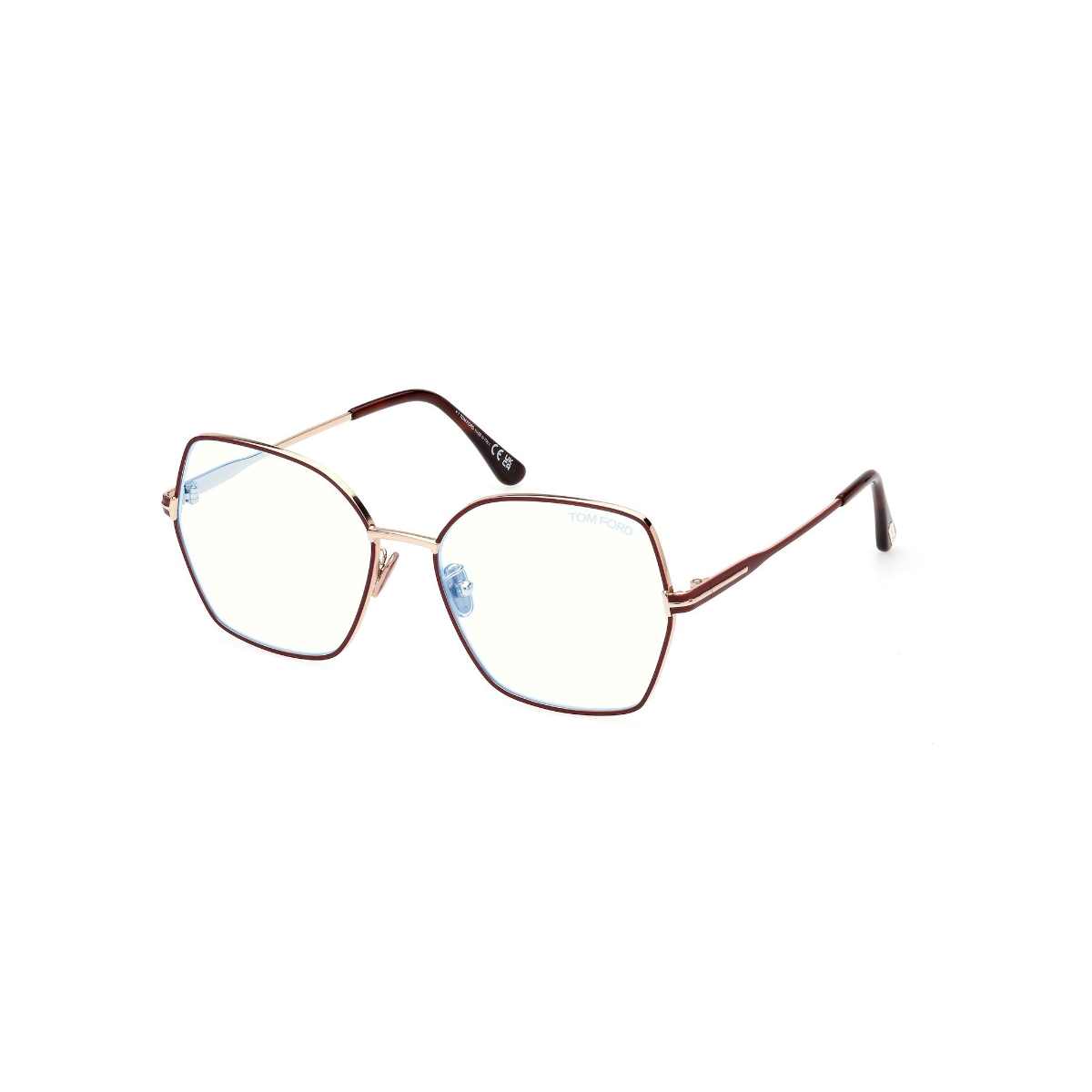 Tom Ford - TF5876-B 028 Matte Brown/Gold/Tortoise