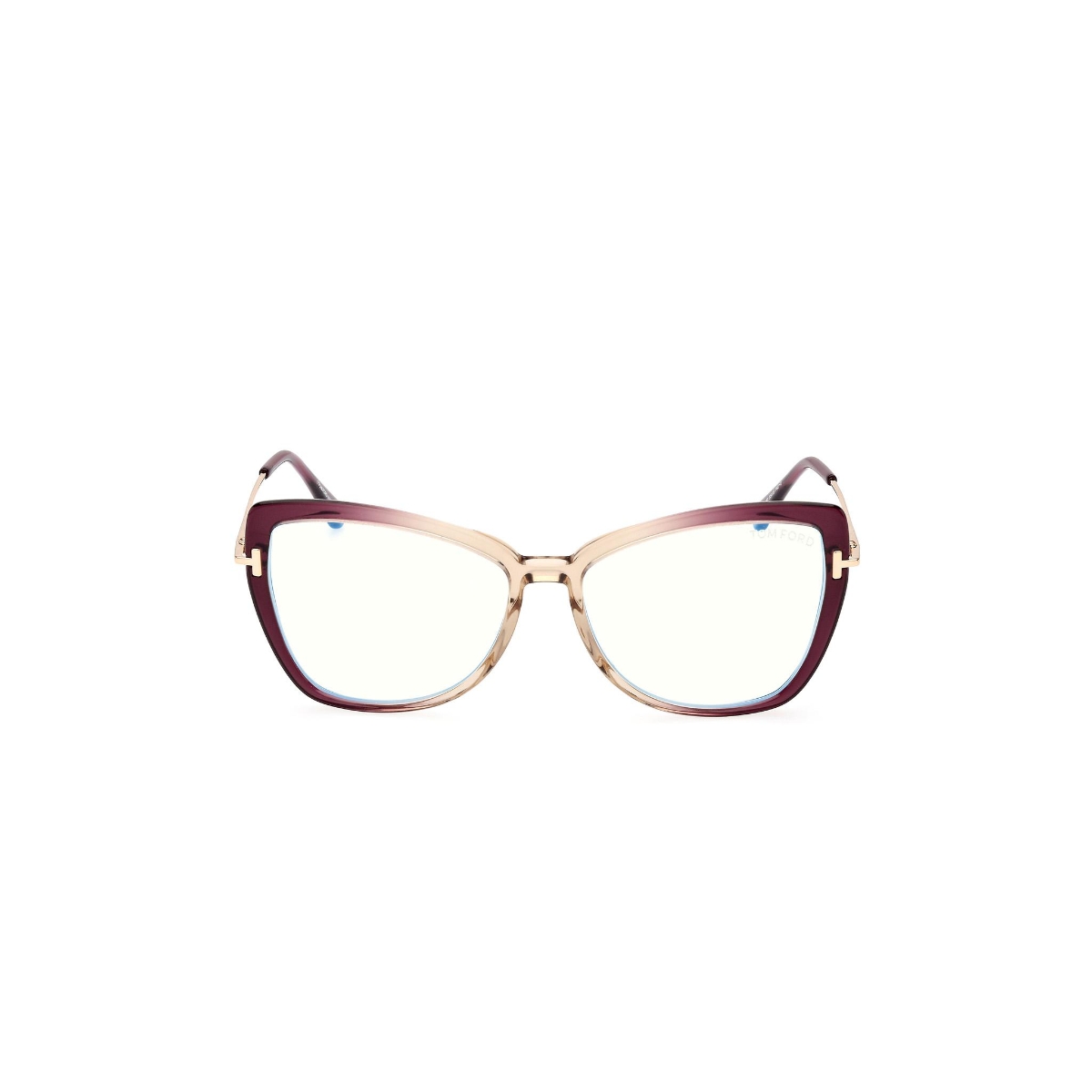 Tom Ford - TF5882-B 083 Burgundy/Light Brown