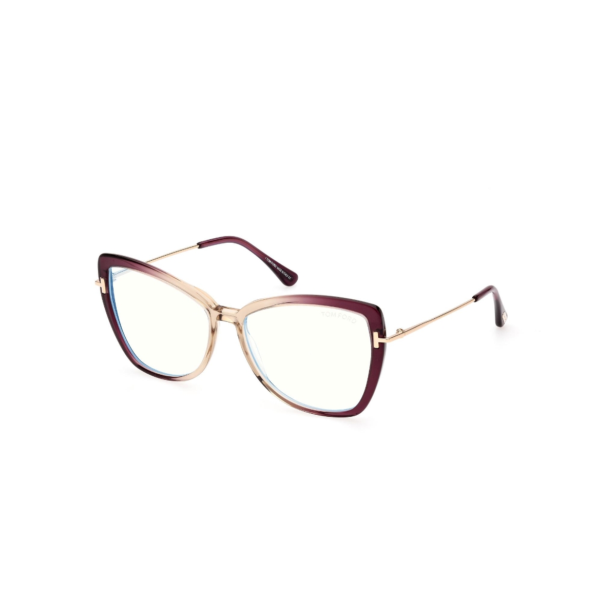 Tom Ford - TF5882-B 083 Burgundy/Light Brown