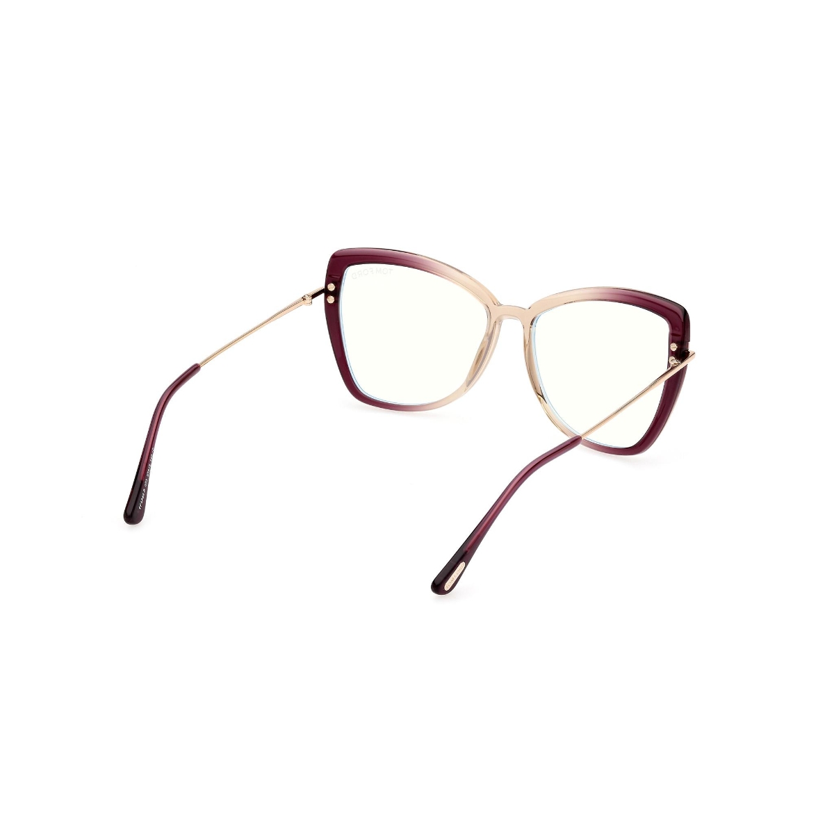 Tom Ford - TF5882-B 083 Burgundy/Light Brown