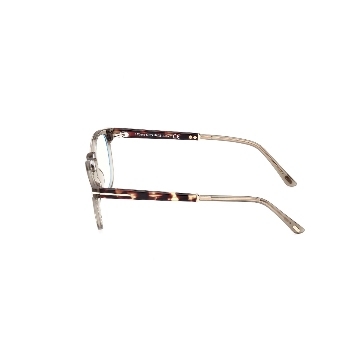 Tom Ford - TF5891-B 095 Olive Green Crystal/Tortoise Temples