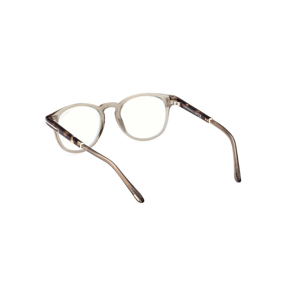 Tom Ford - TF5891-B 095 Olive Green Crystal/Tortoise Temples